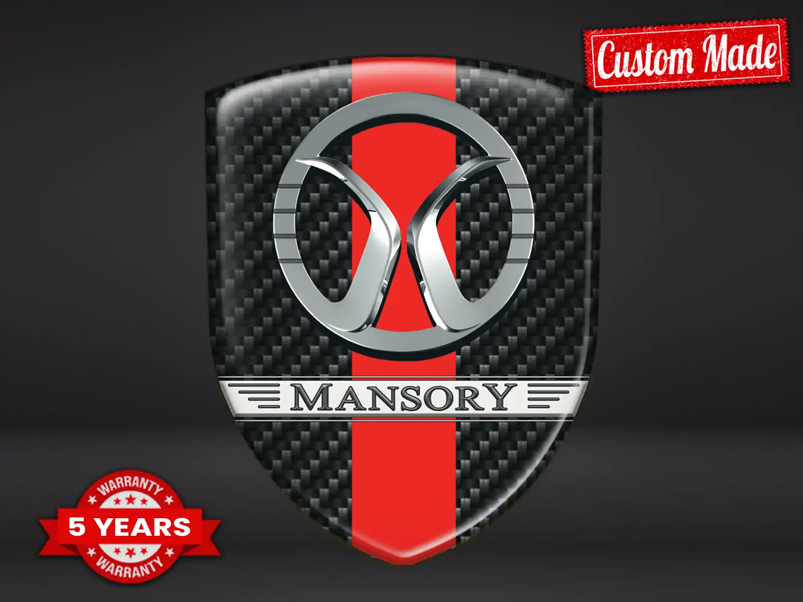 Mansory Adesivi Parabrezza Max Durevoli Moderni Pro Chic